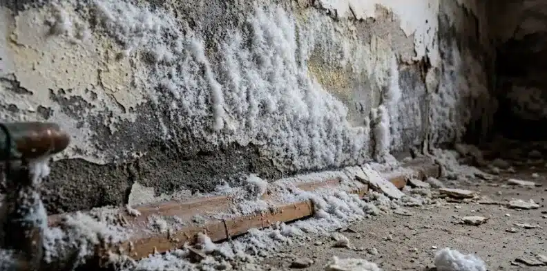 Salpêtre sur les murs : comment l'identifier et l'éliminer durablement ?